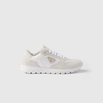 Prax 2.0 Re-Nylon and suede sneakers