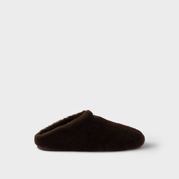 Shearling mules