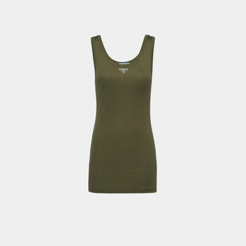 Cotton Ribbed Knit Top