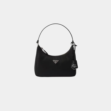 Re-Edition 2005 Re-Nylon and Saffiano Mini Bag With Extra Ring