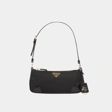 Re-Edition 2002 Re-Nylon Brushed Leather Shoulder Bag