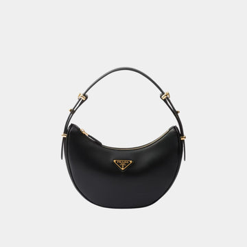Small Arque Leather Shoulder Bag