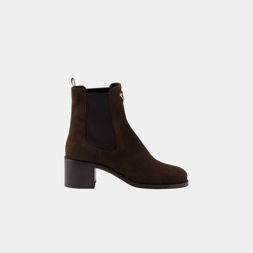 Suede Booties