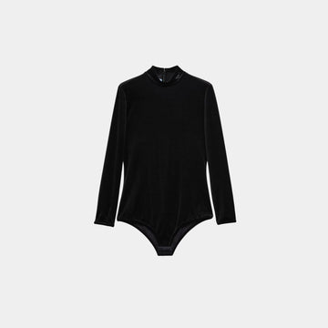 Velvet Jersey Bodysuit