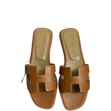 HM BROWN ORAN SANDAL