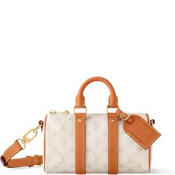 LUV 25CM/9.8IN - M15076 BANDOULIÈRE 25 BAGS OFF-WHITE  KEEPALL FOR MEN
