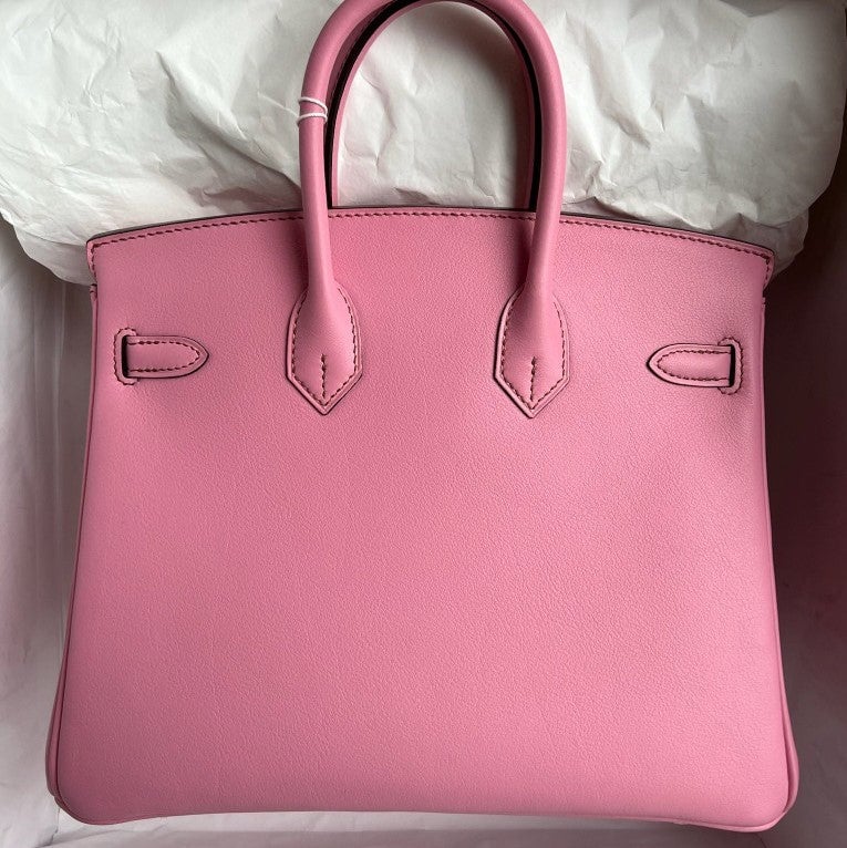 HM BIRKIN SWIFT 5P ROSE SAKURA GOLD HARDWARE 25CM