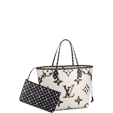 LUV WHITE HAVANA NEVERFULL MONOGRAM GIANT JUNGLE MM