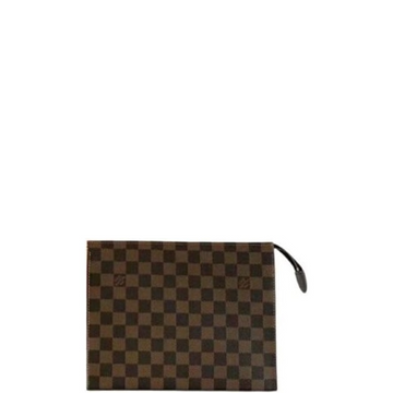 LUV 25CM POCHETTE VOYAGE DAMIER EBENE