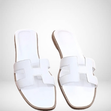HM WHITE ORAN SANDAL