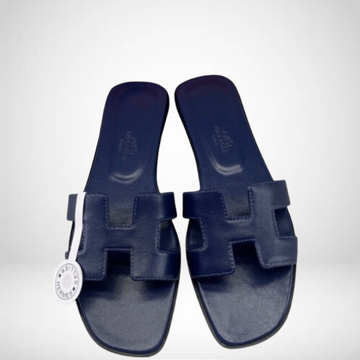 HM DARK BLUE ORAN SANDAL