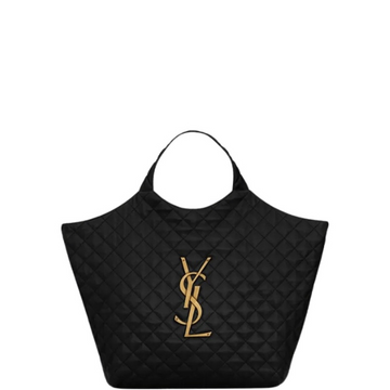 SAINT LAURENT 58CM ICARE MAXI SHOPPING BAG IN QUILTED LAMBSKIN