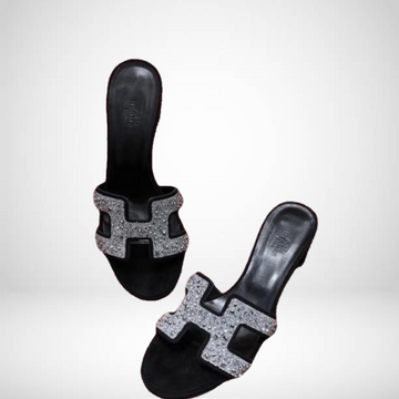 HM BLACK OASIS SANDAL