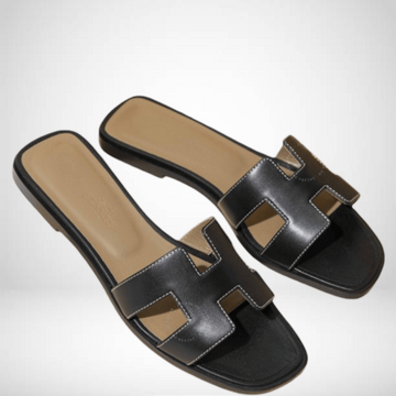 HM BLACK ORAN SANDAL