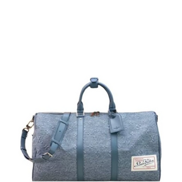 LUV 50CM DENIM BLUE KEEPALL BANDOULIERE 50 BAG