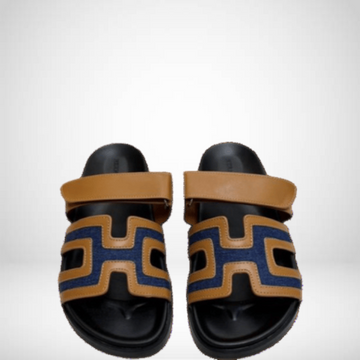 HM SANDAL CHYPRE BROWN/DARK BLUE