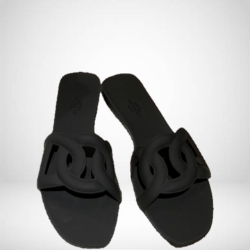 HM BLACK ALOHA SANDAL