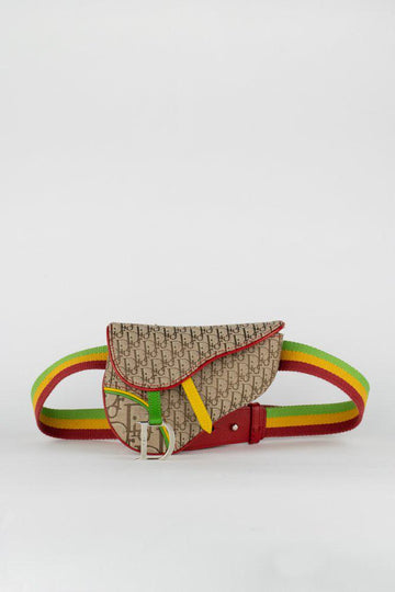 Dior Rasta Saddle Belt Bag
