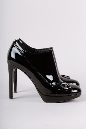 Dior  Leather Stiletto Bootie