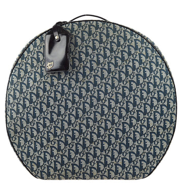 Christian Dior Vintage Trotter Handbag Canvas Navy Canvas Handbag ()
