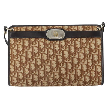 Christian Dior Vintage Trotter Shoulder Bag Canvas Beige Canvas Shoulder Bag Bag ()