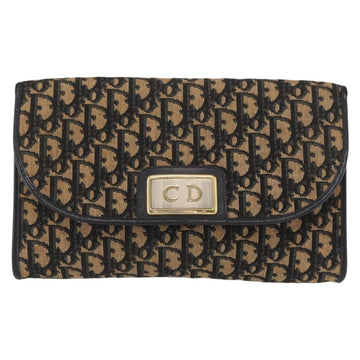 Christian Dior Vintage Cd Chain Flap Shoulder Bag Diorissimo Canvas Navy Canvas Shoulder Bag Bag ()