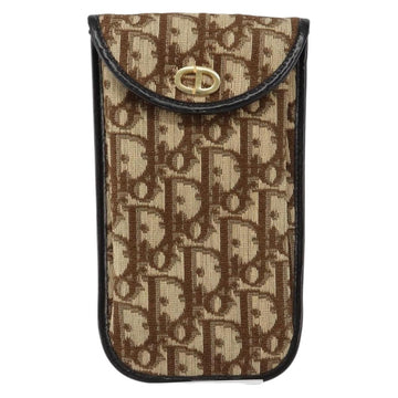 Christian Dior Trotter Pouch Canvas Beige Canvas Clutche & Pouche Bag ()