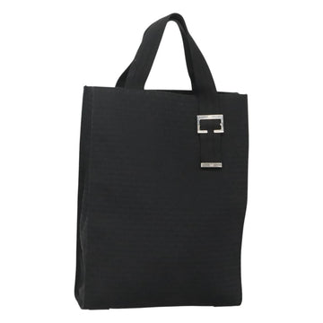 Christian Dior Vintage Tote Canvas Black Canvas Tote Bag Bag ()