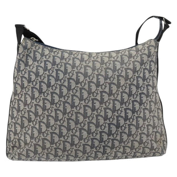 Christian Dior Vintage Trotter Shoulder Bag Canvas Navy Canvas Shoulder Bag Bag ()