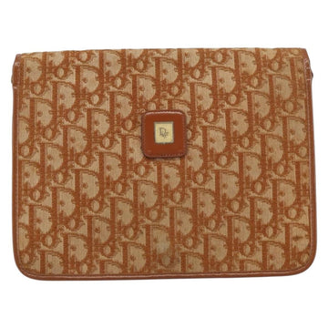 Christian Dior Vintage Trotter Shoulder Bag Canvas Brown Canvas Shoulder Bag Bag ()