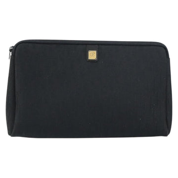 Christian Dior Trotter Pouch Canvas Black Canvas Clutche & Pouche Bag ()