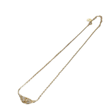 Christian Dior Vintage Cd Jumbo Chain Necklace Metal Gold Metal Necklace Jewelry ()