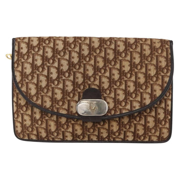 Christian Dior Vintage Trotter Shoulder Bag Canvas Brown Canvas Shoulder Bag Bag ()