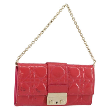 Christian Dior New Lock Pouch Cannage Quilt  Pink _Leather Clutche & Pouche Bag ()