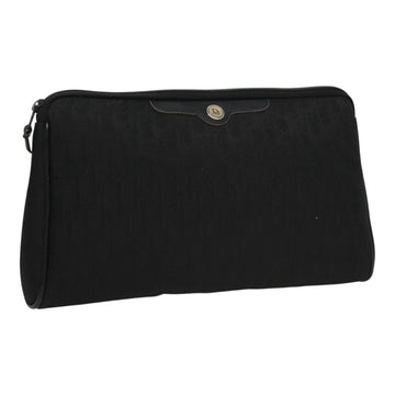 Christian Dior Trotter Pouch Canvas Black Canvas Clutche & Pouche Bag ()