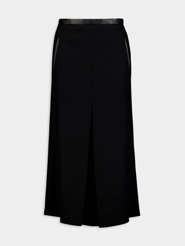 Midi Skirt In Wool Jersey
