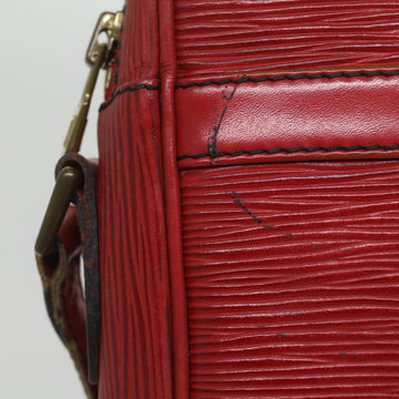 LOUIS VUITTON Epi Danube Shoulder Bag Red M45637 LV Auth th3362