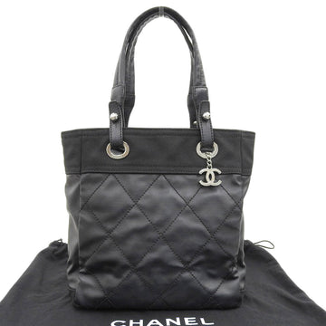 Top Quality Chanel Paris Biarritz PM Leather Leather/canvas Handbag A34208
