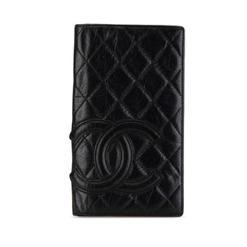 Top Quality Chanel Cambon Line Leather Long Wallet
