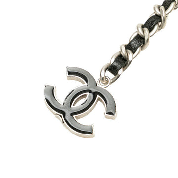Chanel Coco Mark Metal Leather Belt