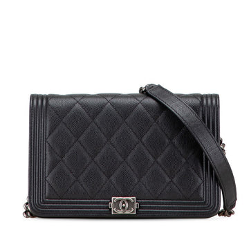 Chanel Boy Chanel Caviar Skin Shoulder New 1:1 Bags