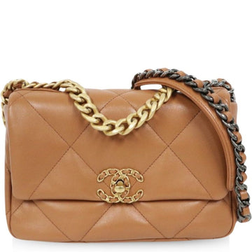 CHL 19 HANDBAG BROWN