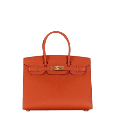 HM BIRKIN EPSOM SELLIER TERRE BATTUE GOLD HARDWARE 25CM