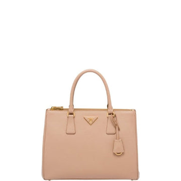 PR LARGE GALLERIA SAFFIANO LEATHER BAG IN CAMEO 32CM