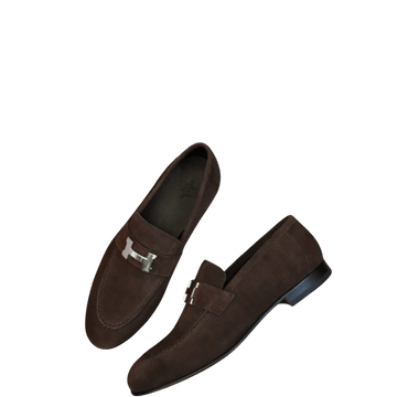 HM PARIS SUEDE LOAFER BROWN