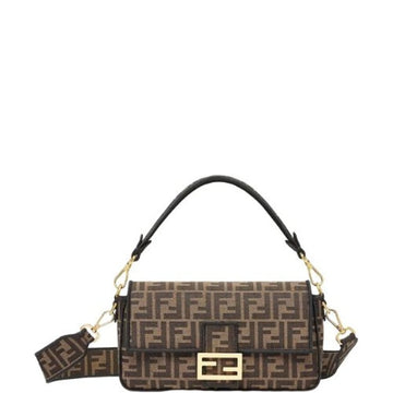 FD BAGUETTE JACQUARD FABRIC BAG 26CM  BEST QUALITY