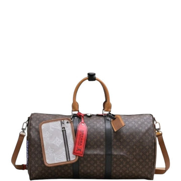 LUV KEEPALL BANDOULIERE BROWN 50CM M56855