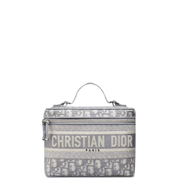 DIR TRAVEL VANITY CASE GREY MONOGRAM 29CM