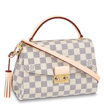 LUV DAMIER AZUR CROISETTE 25CM