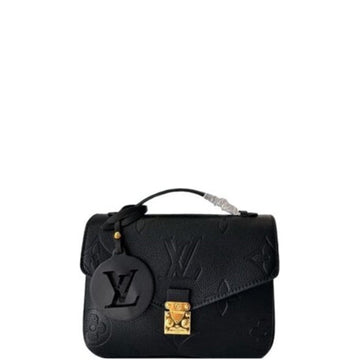 LUV POCHETTE METIS WITH BLACK TAG BLACK 25CM